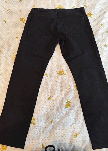 Erkek Siyah Regular Fit Kot Pantolon - Görsel 2