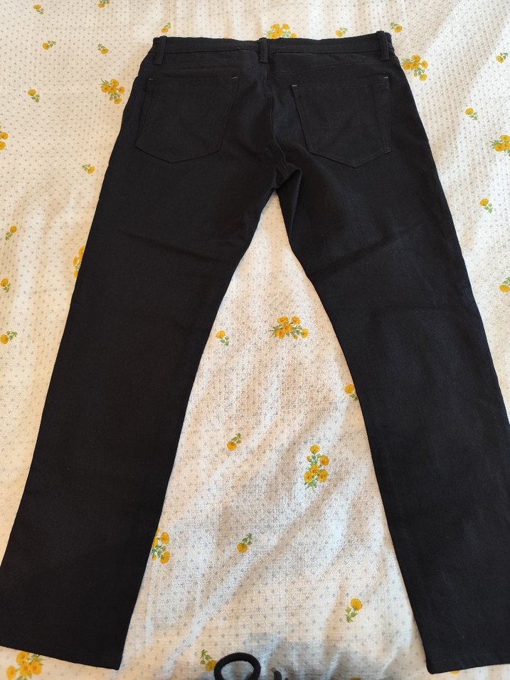 Erkek Siyah Regular Fit Kot Pantolon - Görsel 2