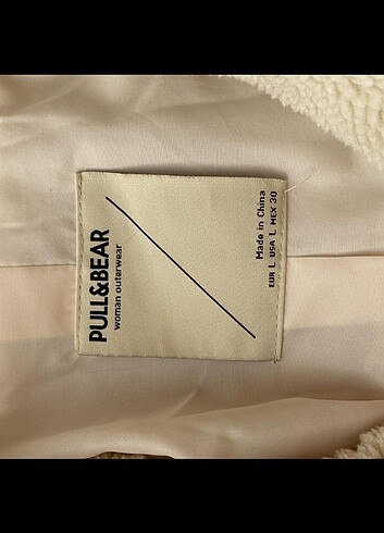 Pull and Bear Peluş crop ceket 