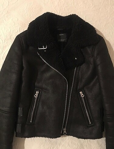 Bershka Biker Ceket/Mont
