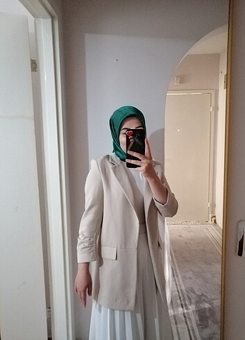 s Beden ten rengi Renk Blazer ceket