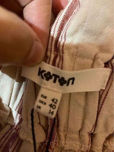 42 Beden Koton Pantolon