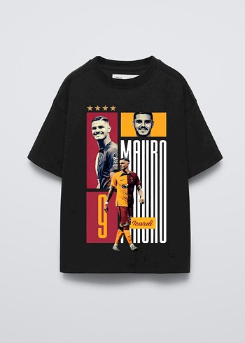 Civil Erkek Çocuk Fenerbahçe Baskılı Koyu Mavi Tişört