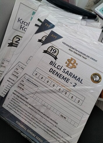 25 li TYT AYT PAKETLİ DENEME 