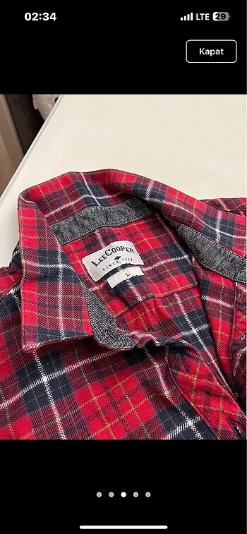 l Beden Lee Cooper Oduncu Elbise
