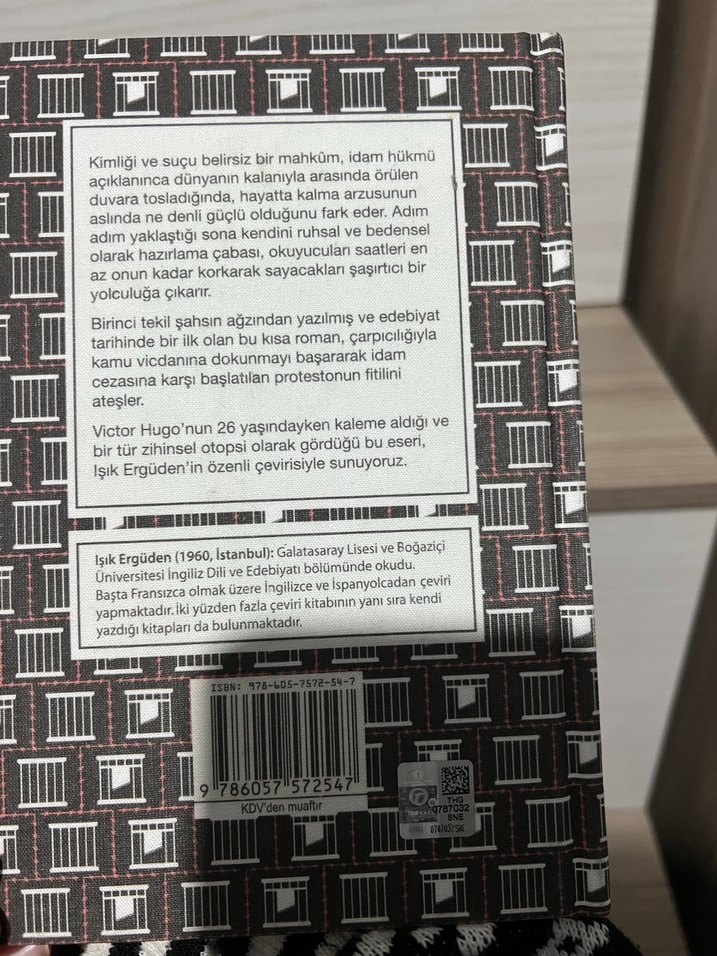 Bir İdam Mahkûmunun Son Günü - Victor Hugo kitabı - Görsel 2