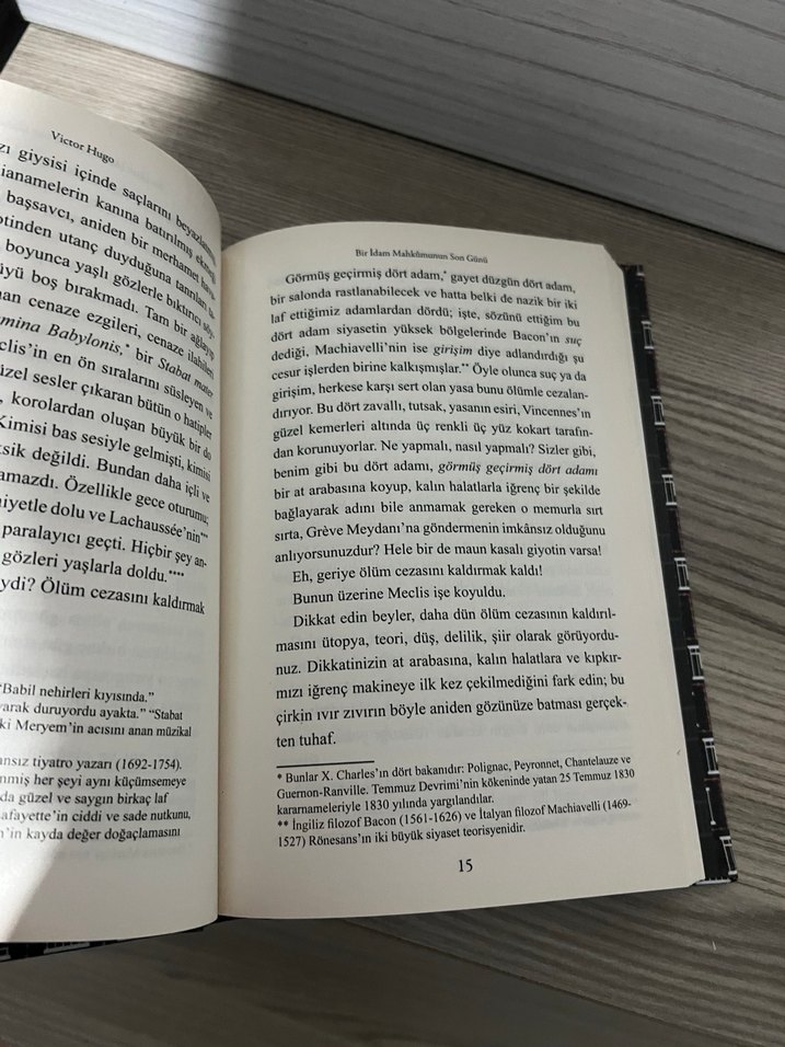 Bir İdam Mahkûmunun Son Günü - Victor Hugo kitabı - Görsel 4