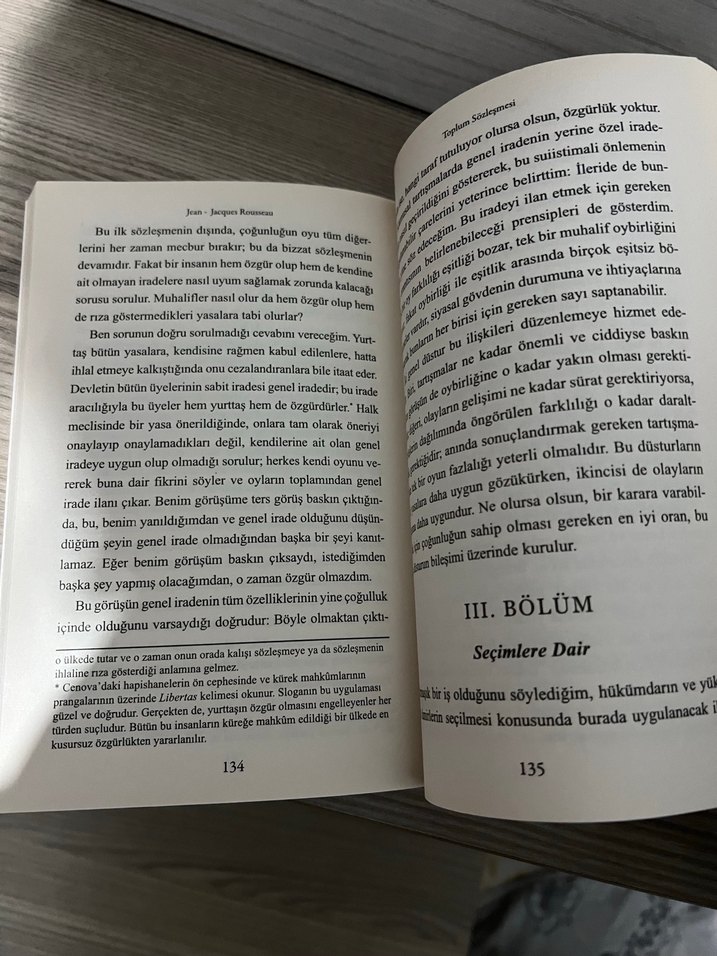 Toplum Sözleşmesi - Jean-Jacques Rousseau - Görsel 2