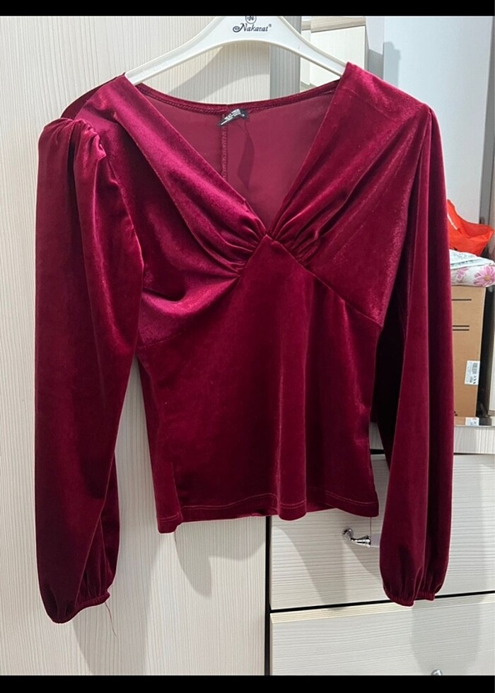 KADİFE BLUZ - Görsel 2