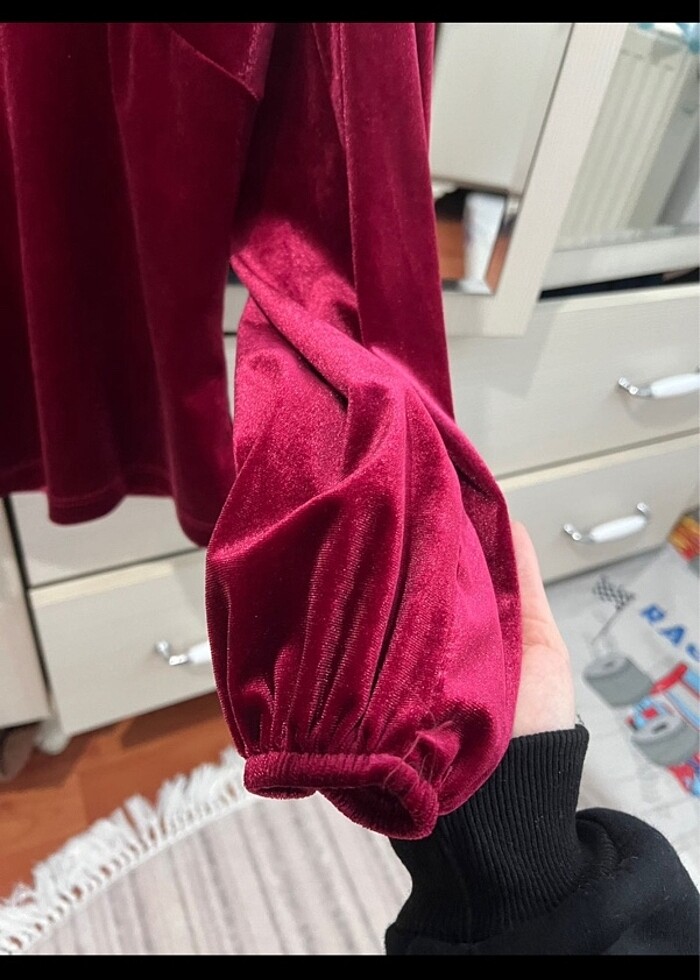 KADİFE BLUZ - Görsel 5