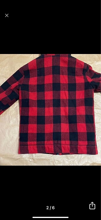 Mavi Jeans MAVİ MARKA KIRMIZI KARELİ MONT