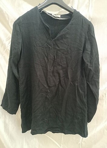 Diğer Siyah Kısa Elbise/ Bluz/ Tunik