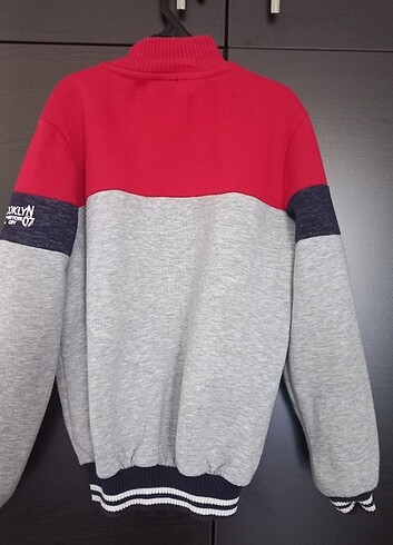 Koton Koton fermuarlı sweatshirt ceket