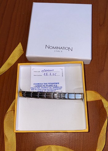 Nomination Italyan Bileklik