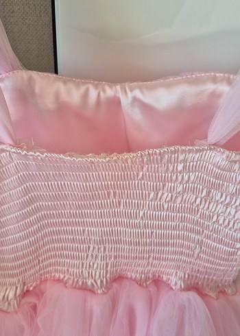 Şeker Pembe Çocuk Abiye Elbise - Görsel 11