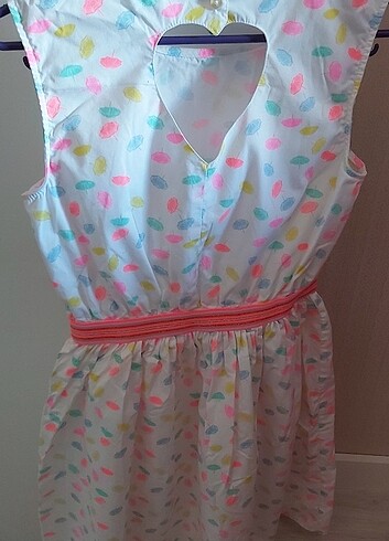 Lcwaikiki kız çocuk yazlık elbise - Görsel 7