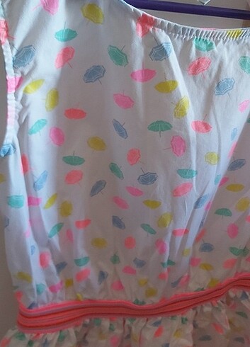 Lcwaikiki kız çocuk yazlık elbise - Görsel 12