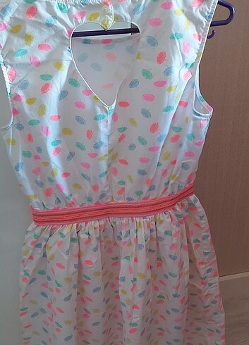 Lcwaikiki kız çocuk yazlık elbise - Görsel 14