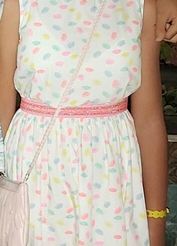 Lcwaikiki kız çocuk yazlık elbise - Görsel 20