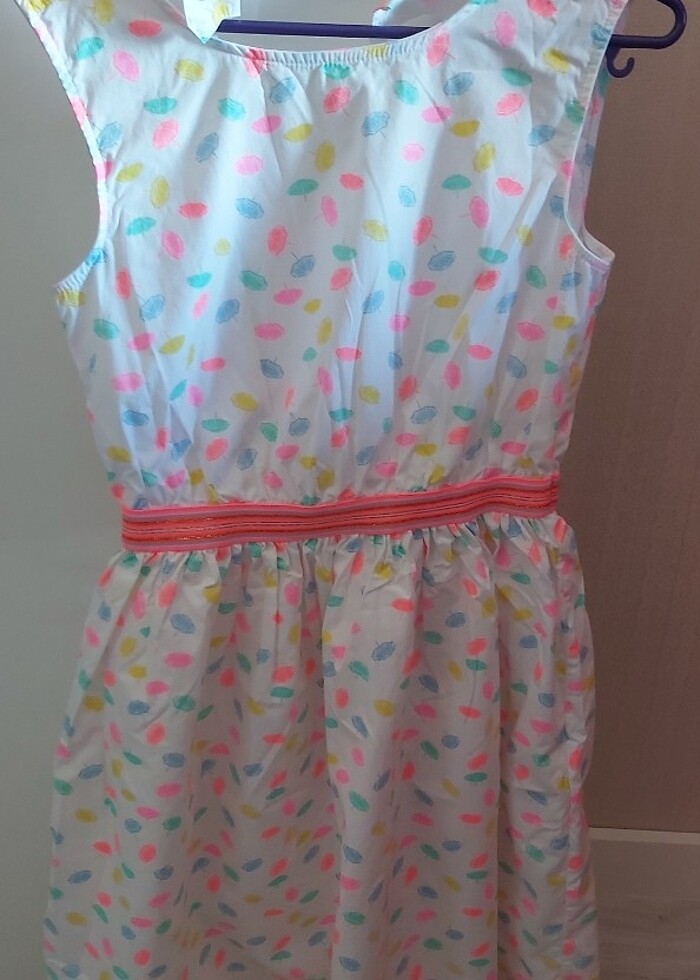 Lcwaikiki kız çocuk yazlık elbise - Görsel 5
