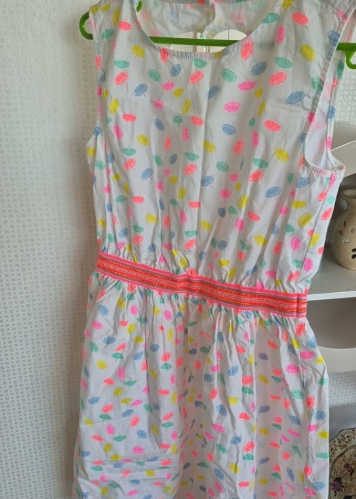 Lcwaikiki kız çocuk yazlık elbise - Görsel 3