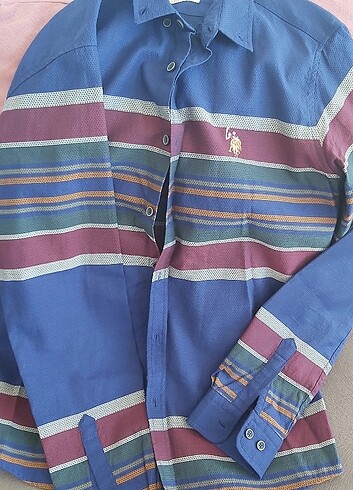 U.S.Polo Assn markalı erkek çocuk gömlek - Görsel 9
