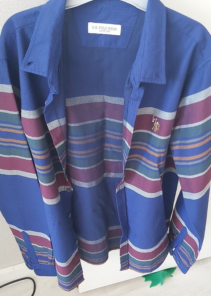 U.S.Polo Assn markalı erkek çocuk gömlek - Görsel 2