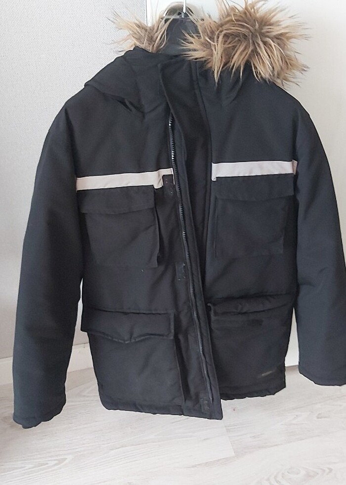 Zara Kids  Erkek çocuk outdoor kaban - Görsel 3