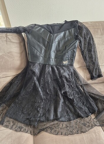 Monster High Siyah Kız Çocuk Elbisesi - Görsel 11