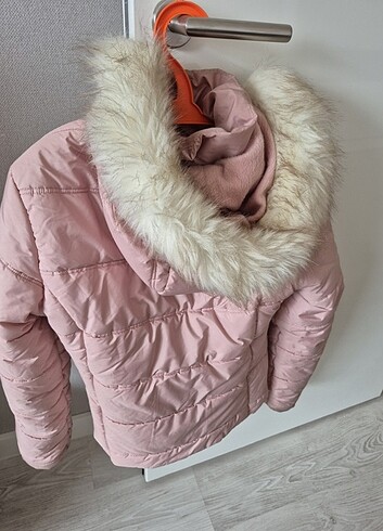 Lcwaikiki casual outwear pembe renk kışlık mont - Görsel 2