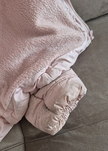 Lcwaikiki casual outwear pembe renk kışlık mont - Görsel 12