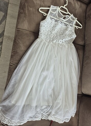Lcwaikiki Beyaz Kız Elbisesi - Görsel 10