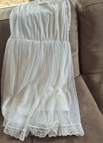 Lcwaikiki Beyaz Kız Elbisesi - Görsel 16