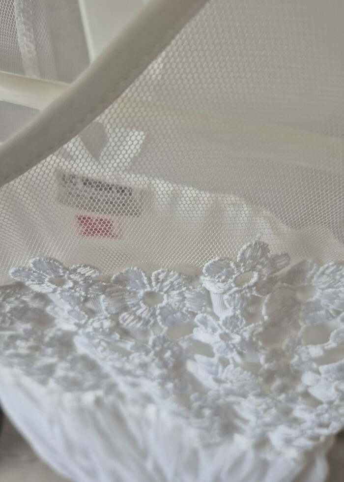 Lcwaikiki Beyaz Kız Elbisesi - Görsel 4