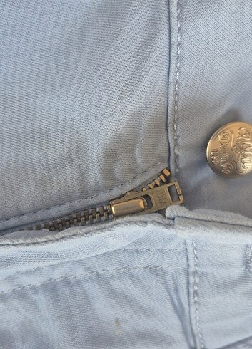 U.S.POLO ASSN markalı kız çocuk buz mavisi pantolon - Görsel 10