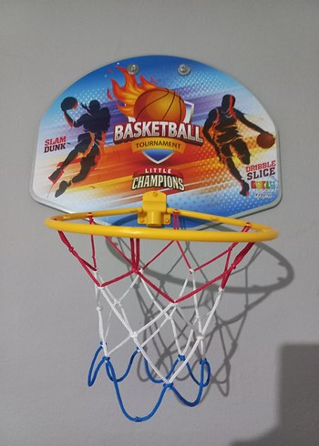 Renkli Basketbol Potası Velcro Bantlı