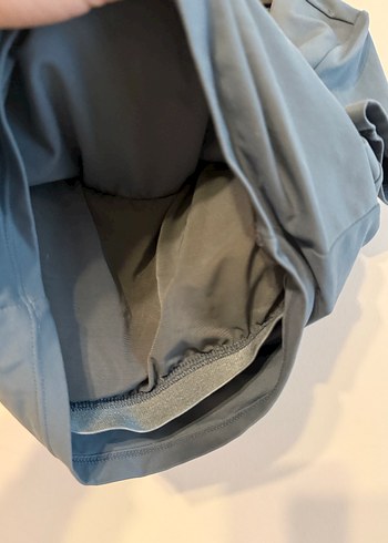 Oysho Kadın Mavi Mini Kısa Kollu Tişört - Görsel 3