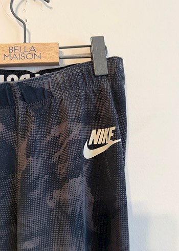 Nike Siyah Batik Desenli Tayt - Görsel 2