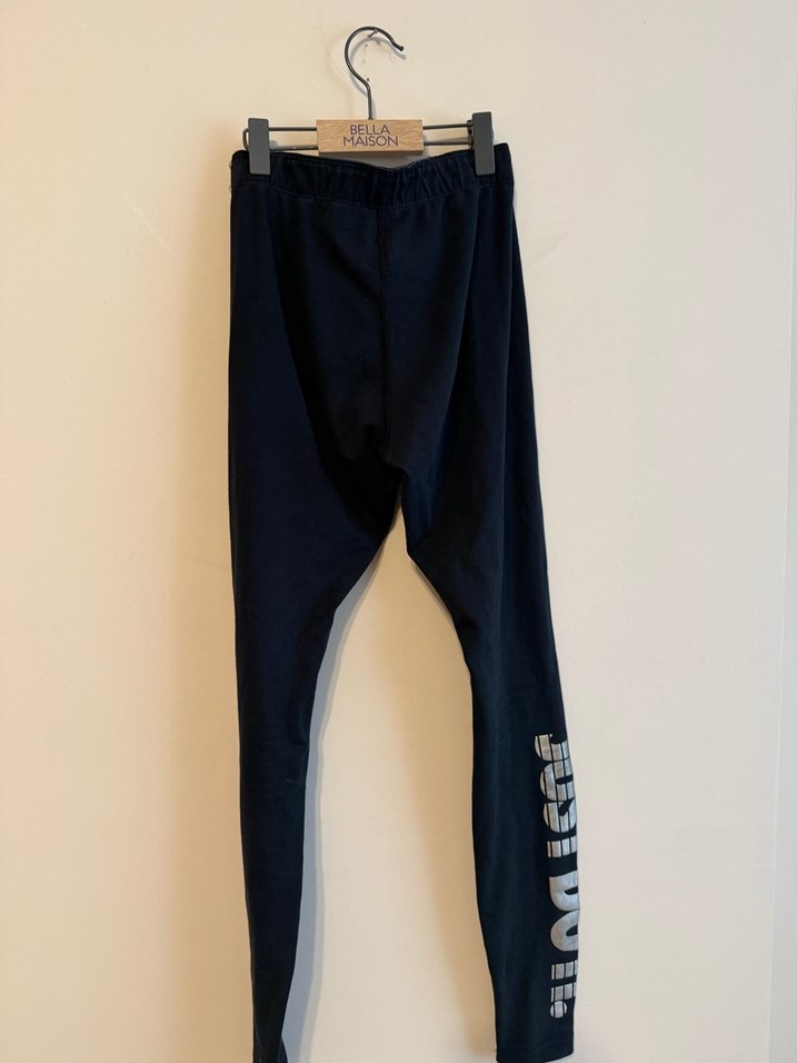 Siyah Nike Esnek Spor Tayt - Görsel 4