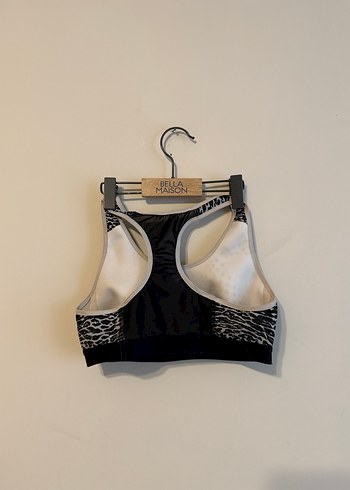 Nike Zebra Desenli Spor Sütyeni - Görsel 3