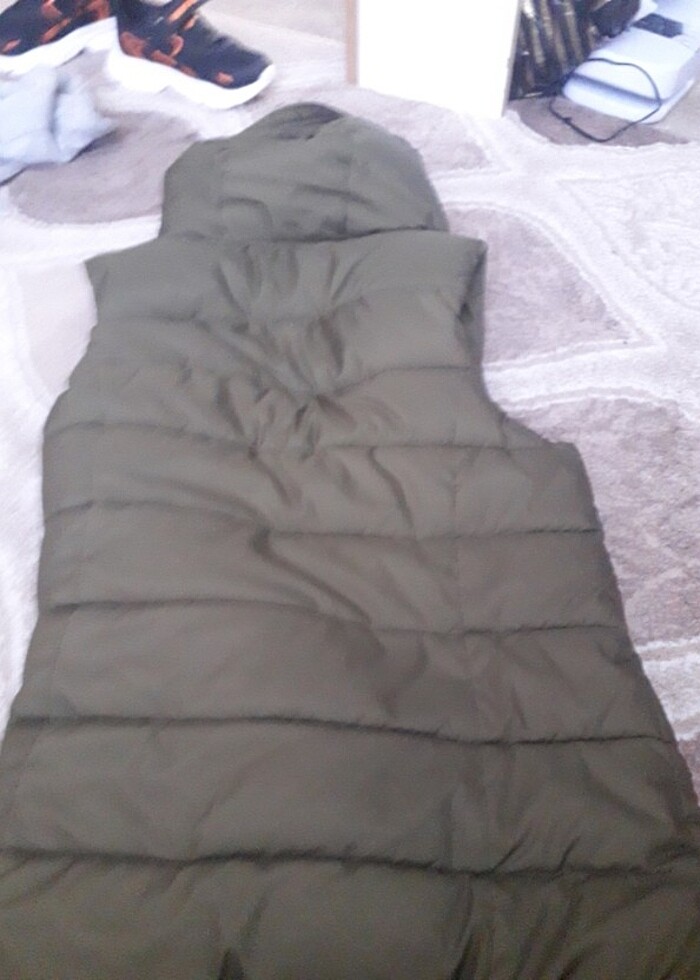 Yesil sisme yelek  - Görsel 5