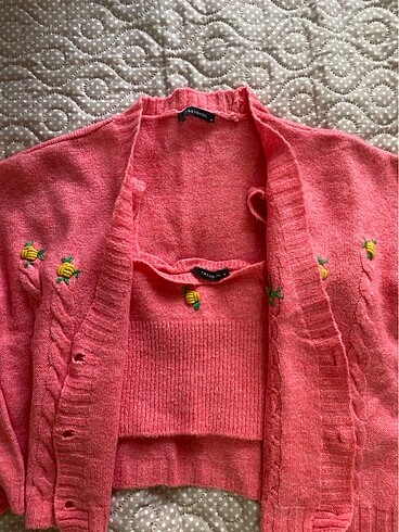 Hırka-crop takım - Görsel 2