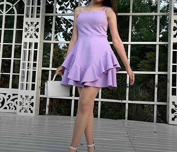 Prenses Model Mini Elbise