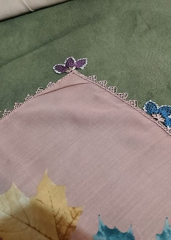 iğne oyası reyyan eşarp - Görsel 4