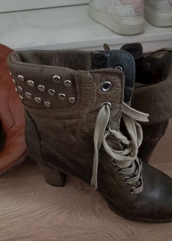 Ugg haki deri bot
