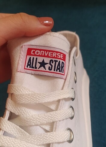 Yüksek tavan Converse 4 cm