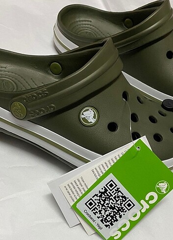 Yumuşak taban sıfır paketli crocs terlik