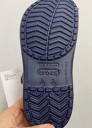 Yumuşak taban sıfır paketli crocs terlik