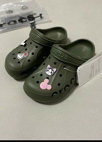 Crocs Yumuşak taban sıfır paketli crocs terlik