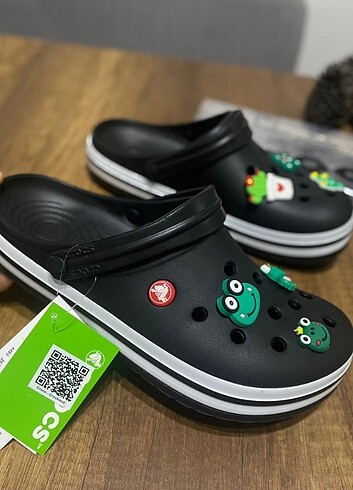 Yumuşak taban sıfır paketli crocs terlik